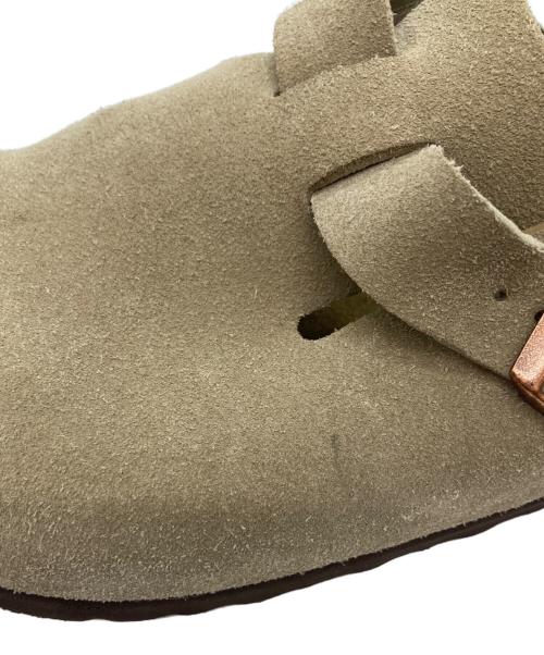 BIRKENSTOCK（ビルケンシュトック）BIRKENSTOCK (ビルケンシュトック) ボストン/レザーサンダル ベージュ サイズ:26の古着・服飾アイテム