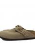 BIRKENSTOCK (ビルケンシュトック) ボストン/レザーサンダル ベージュ サイズ:26：7000円