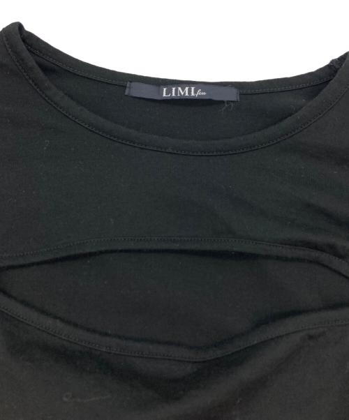LIMI feu（リミフゥ）LIMI feu (リミフゥ) デザインカットソー ブラック サイズ:‐の古着・服飾アイテム