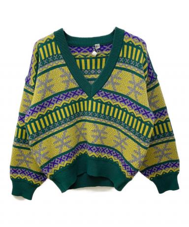 Christian Dior sports ディオール スポーツ セーター 黄色 中古・古着通販】Christian Dior Sports (クリスチャン ディオール