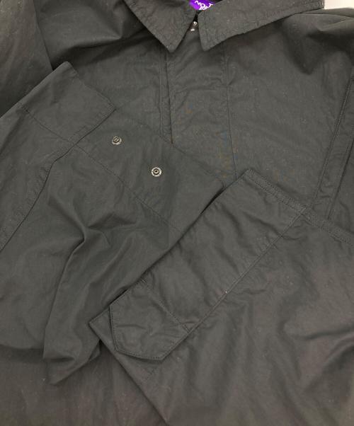 THE NORTHFACE PURPLELABEL（ザ・ノースフェイス パープルレーベル）THE NORTHFACE PURPLELABEL (ザ・ノースフェイス パープルレーベル) Brushed Weather Stroll Field Jacket/コーチジャケット ブラック サイズ:Lの古着・服飾アイテム