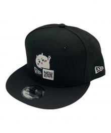 New Era×ちいかわ（ニューエラ×チイカワ）の古着「BOX LOGOキャップ」｜ブラック