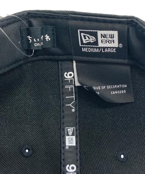 New Era（ニューエラ）New Era (ニューエラ) ちいかわ (チイカワ) BOX LOGOキャップ ブラック 未使用品の古着・服飾アイテム