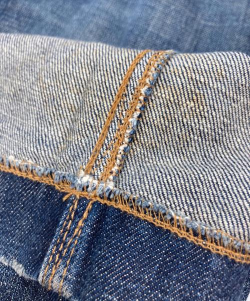 DOLCE & GABBANA（ドルチェ＆ガッバーナ）DOLCE & GABBANA (ドルチェ＆ガッバーナ) ダメージ加工デニムパンツ インディゴ サイズ:44の古着・服飾アイテム