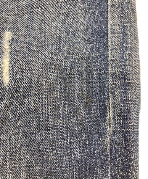 DOLCE & GABBANA（ドルチェ＆ガッバーナ）DOLCE & GABBANA (ドルチェ＆ガッバーナ) ダメージ加工デニムパンツ インディゴ サイズ:44の古着・服飾アイテム