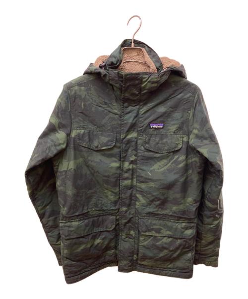 Patagonia（パタゴニア）Patagonia (パタゴニア) M’s Isthmus Parka/裏ボアジャケット グリーン サイズ:Ｓの古着・服飾アイテム