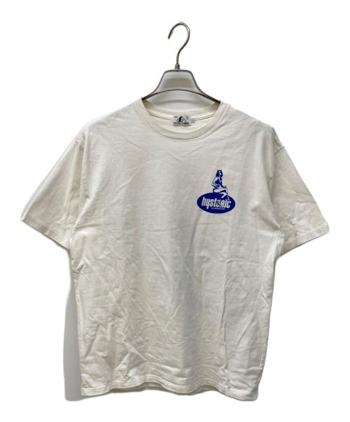 Hysteric Glamour（ヒステリックグラマー）Hysteric Glamour (ヒステリックグラマー) プリントTシャツ ホワイト サイズ:Lの古着・服飾アイテム