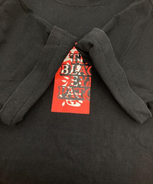 BlackEyePatch（ブラックアイパッチ）BlackEyePatch (ブラックアイパッチ) ロゴプリントTシャツ ブラック サイズ:Ⅼの古着・服飾アイテム