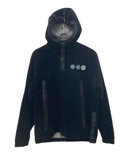 WHIMSY（ウィムジー）WHIMSY (ウィムジー) DOUBLE MOUTH JACKET ブラック サイズ:Lの古着・服飾アイテム