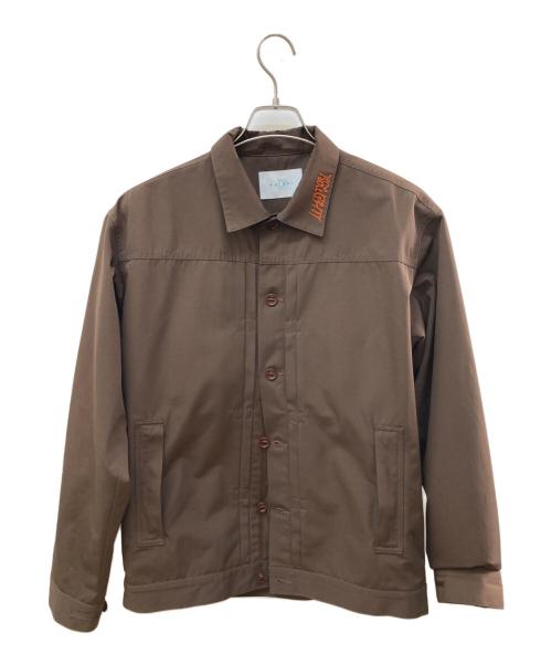 WHIMSY（ウィムジー）WHIMSY (ウィムジー) トラッカージャケット ブラウン サイズ:Lの古着・服飾アイテム