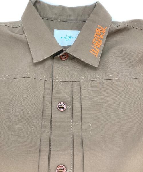 WHIMSY（ウィムジー）WHIMSY (ウィムジー) トラッカージャケット ブラウン サイズ:Lの古着・服飾アイテム