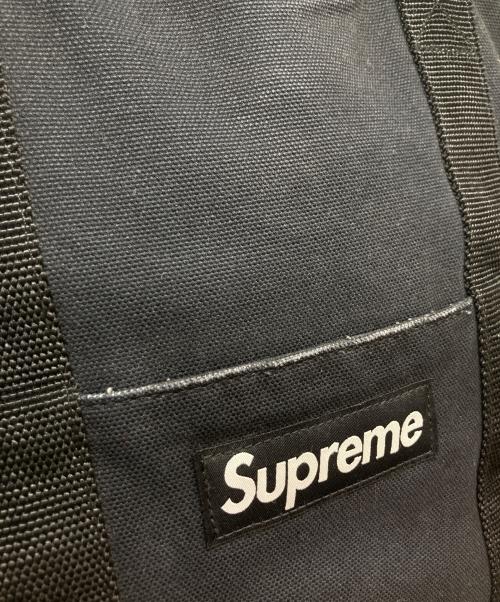 SUPREME（シュプリーム）Supreme (シュプリーム) キャンバストートバッグ ブラックの古着・服飾アイテム