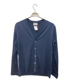 EDIFICE（エディフィス）の古着「カーディガン」｜ネイビー