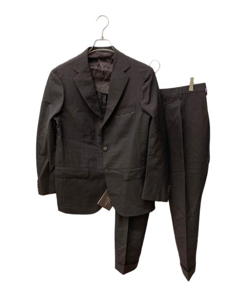 UNITED ARROWS TOKYO（ユナイテッドアローズトウキョウ）UNITED ARROWS TOKYO (ユナイテッドアローズトウキョウ) UADT VBC 3PLY TRO/セットアップスーツ ダークブラウン サイズ:50 未使用品の古着・服飾アイテム