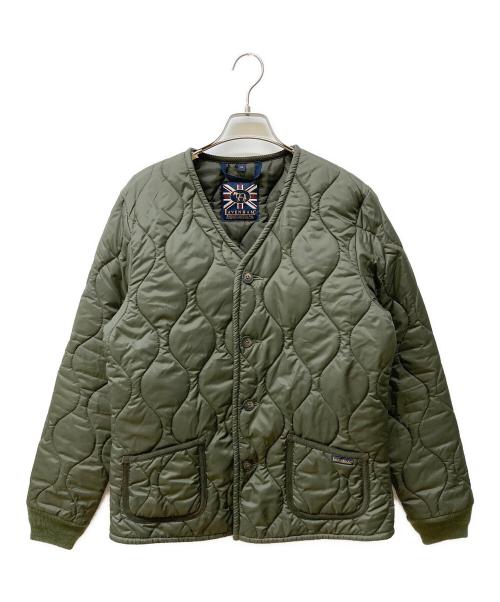 LAVENHAM（ラベンハム）LAVENHAM (ラベンハム) キルティングジャケット カーキ サイズ:40の古着・服飾アイテム