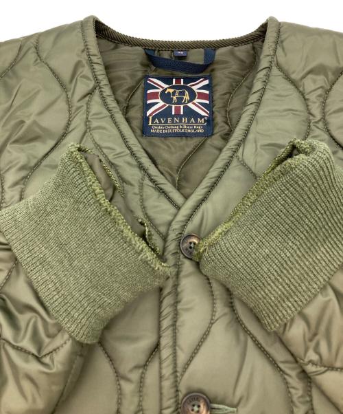 LAVENHAM（ラベンハム）LAVENHAM (ラベンハム) キルティングジャケット カーキ サイズ:40の古着・服飾アイテム