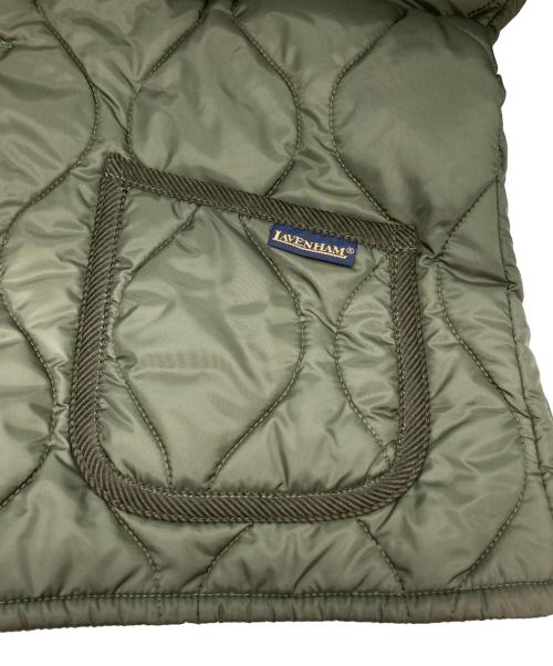 LAVENHAM（ラベンハム）LAVENHAM (ラベンハム) キルティングジャケット カーキ サイズ:40の古着・服飾アイテム