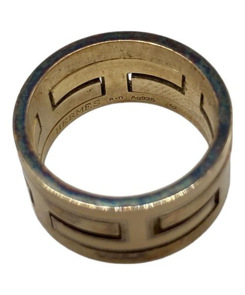 HERMES（エルメス）HERMES (エルメス) Hムーブアッシュリング ベージュ サイズ:52の古着・服飾アイテム