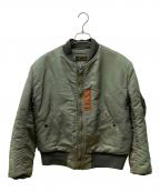 BUZZ RICKSON'Sバズリクソンズ）の古着「MA-1ジャケット」｜カーキ