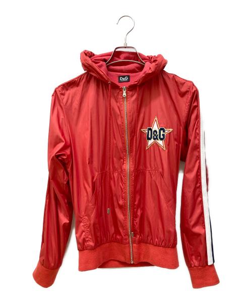 DOLCE & GABBANA（ドルチェ＆ガッバーナ）DOLCE & GABBANA (ドルチェ＆ガッバーナ) ブルゾン レッド サイズ:44の古着・服飾アイテム