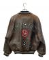 AVIREX (アヴィレックス) レザースタジャン ブラウン サイズ:S：15000円
