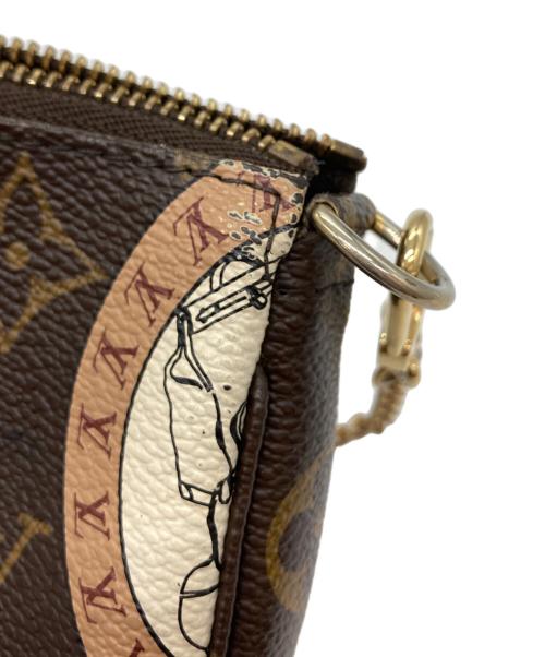 LOUIS VUITTON（ルイ ヴィトン）LOUIS VUITTON (ルイ ヴィトン) ミニ・ポシェット・アクセソワール/ポーチ ブラウン サイズ:-の古着・服飾アイテム