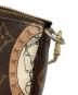 中古・古着 LOUIS VUITTON (ルイ ヴィトン) ミニ・ポシェット・アクセソワール/ポーチ ブラウン サイズ:-：50000円