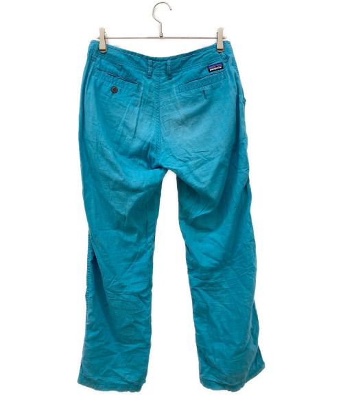 Patagonia（パタゴニア）Patagonia (パタゴニア) ヘンプ混パンツ スカイブルー サイズ:Sの古着・服飾アイテム