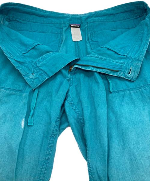 Patagonia（パタゴニア）Patagonia (パタゴニア) ヘンプ混パンツ スカイブルー サイズ:Sの古着・服飾アイテム