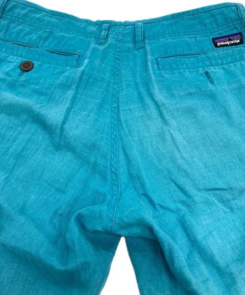 Patagonia（パタゴニア）Patagonia (パタゴニア) ヘンプ混パンツ スカイブルー サイズ:Sの古着・服飾アイテム