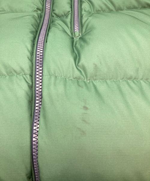 POLO RALPH LAUREN（ポロ・ラルフローレン）POLO RALPH LAUREN (ポロ・ラルフローレン) ダウンベスト グリーン×ネイビー サイズ:XXLの古着・服飾アイテム