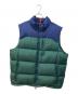 POLO RALPH LAUREN（ポロ・ラルフローレン）の古着「ダウンベスト」｜グリーン×ネイビー