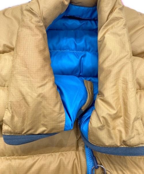 Patagonia（パタゴニア）Patagonia (パタゴニア) ダウンジャケット 黄土色 サイズ:XLの古着・服飾アイテム