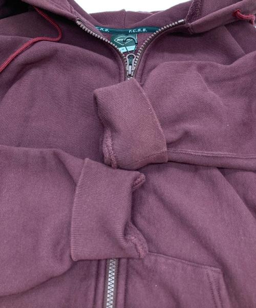 F.C.R.B.（エフシーレアルブリストル）F.C.R.B. (エフシーレアルブリストル) ジップパーカー レッド サイズ:Ｍの古着・服飾アイテム