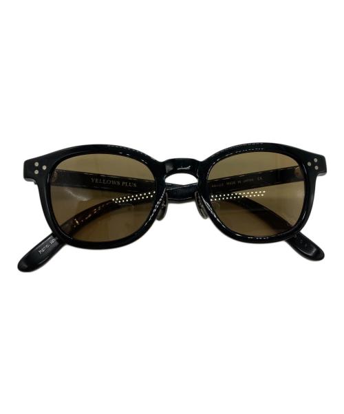 yellow plus（イエロープラス）Yellow plus (イエロープラス) サングラス イエロー×ブラック サイズ:48□22の古着・服飾アイテム