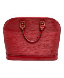 LOUIS VUITTON（ルイ ヴィトン）の古着「アルマPM/ハンドバッグ」｜レッド