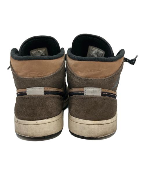 NIKE（ナイキ）NIKE (ナイキ) ハイカットスニーカー ブラウン サイズ:27㎝の古着・服飾アイテム