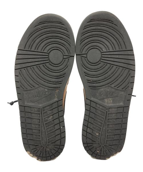 NIKE（ナイキ）NIKE (ナイキ) ハイカットスニーカー ブラウン サイズ:27㎝の古着・服飾アイテム