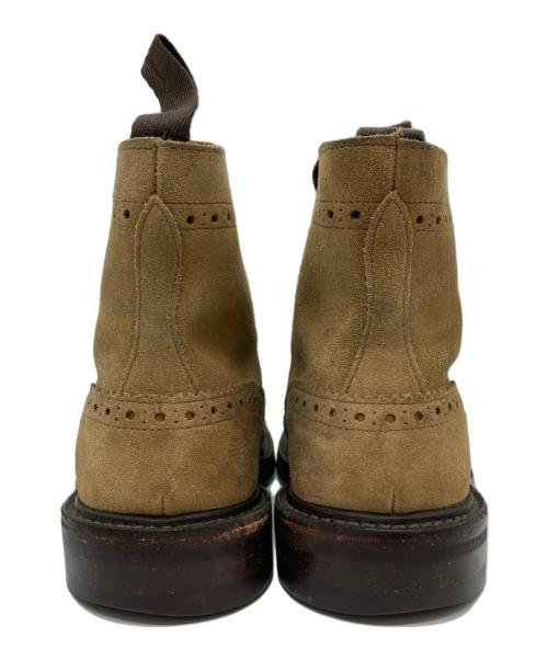 Tricker's（トリッカーズ）Tricker's (トリッカーズ) MALTON/スウェードウイングチップブーツ ベージュ サイズ:7 1/2の古着・服飾アイテム