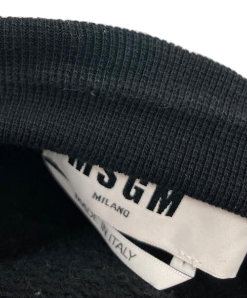 MSGM（エムエスジーエム）MSGM (エムエスジーエム) モックネックスウェット ブラック サイズ:XSの古着・服飾アイテム