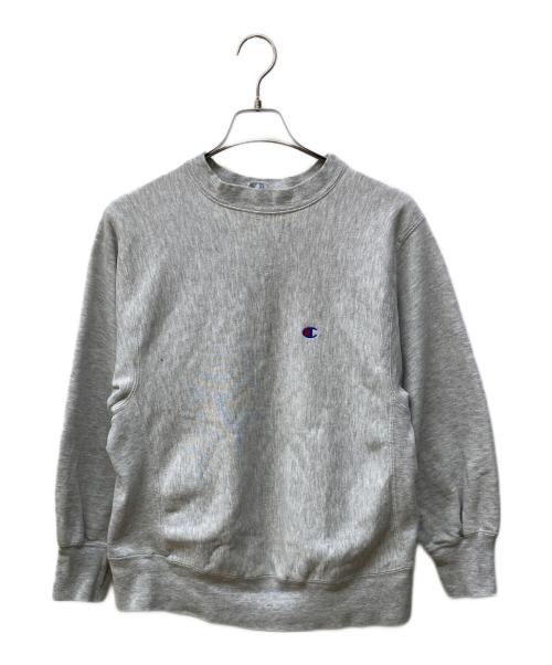 Champion（チャンピオン）Champion (チャンピオン) リバースウィーブスウェット グレー サイズ:Ⅿの古着・服飾アイテム