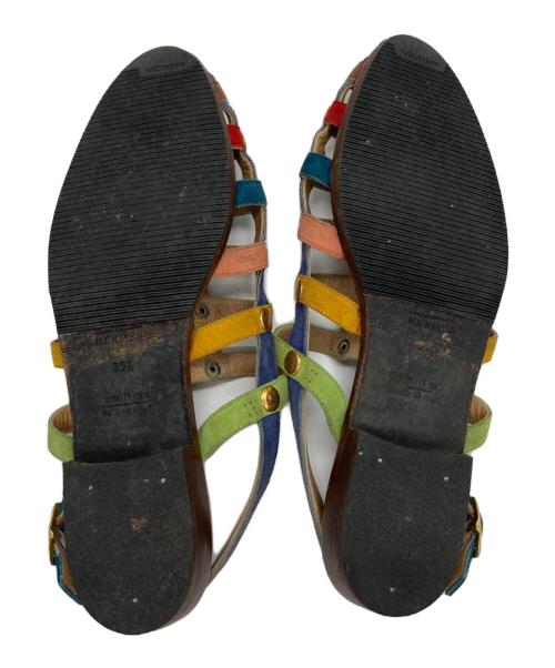 HERMES（エルメス）HERMES (エルメス) グラデュエーターサンダル マルチカラー サイズ:22.5の古着・服飾アイテム