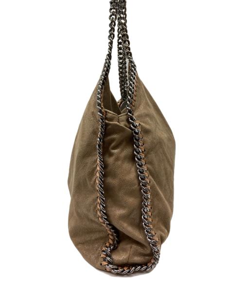 STELLA McCARTNEY（ステラマッカートニー）STELLA McCARTNEY (ステラマッカートニー) チェーントートバッグ ブラウンの古着・服飾アイテム