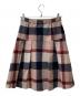 BLUE LABEL CRESTBRIDGE (ブルーレーベルクレストブリッジ) チェックスカート ピンク サイズ:38：7000円