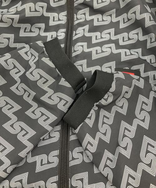 DIESEL（ディーゼル）DIESEL (ディーゼル) ナイロンジャケット ブラック×ネイビー サイズ:Sの古着・服飾アイテム