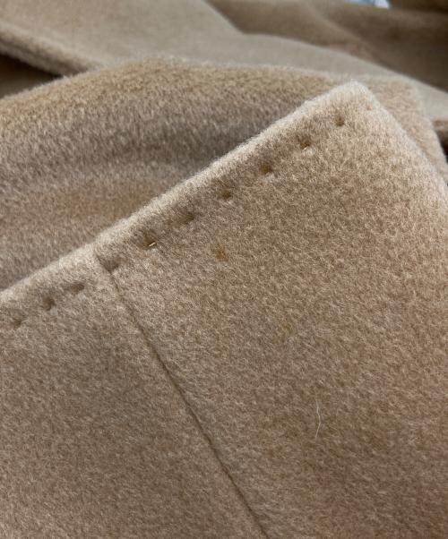 MaxMara（マックスマーラ）MaxMara (マックスマーラ) カシミヤ混ガウンコート ベージュ サイズ:36の古着・服飾アイテム