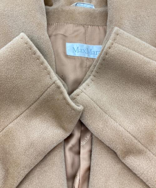 MaxMara（マックスマーラ）MaxMara (マックスマーラ) カシミヤ混ガウンコート ベージュ サイズ:36の古着・服飾アイテム
