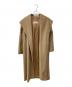 MaxMara（マックスマーラ）の古着「カシミヤ混ガウンコート」｜ベージュ