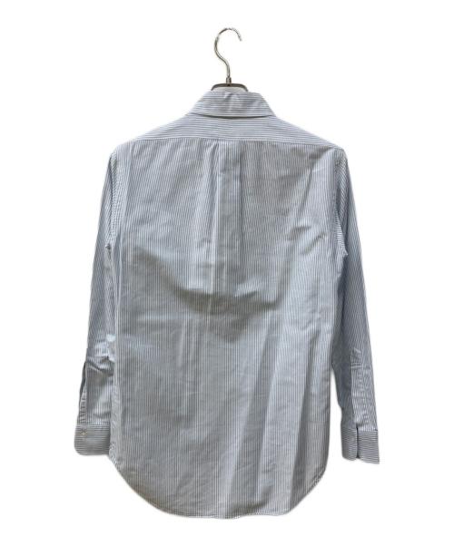 BROOKS BROTHERS（ブルックスブラザーズ）BROOKS BROTHERS (ブルックスブラザーズ) ボタンダウンシャツ ホワイト×ブルー サイズ:14 1/2-31の古着・服飾アイテム