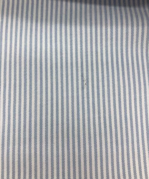 BROOKS BROTHERS（ブルックスブラザーズ）BROOKS BROTHERS (ブルックスブラザーズ) ボタンダウンシャツ ホワイト×ブルー サイズ:14 1/2-31の古着・服飾アイテム